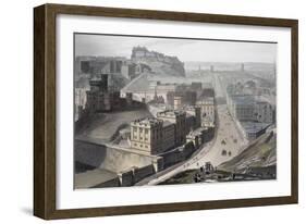 Edinburgh, from Calton Hill, 1829-William Daniell-Framed Giclee Print