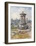 Edinburgh from Calton Hill-John Fulleylove-Framed Giclee Print