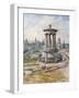 Edinburgh from Calton Hill-John Fulleylove-Framed Giclee Print