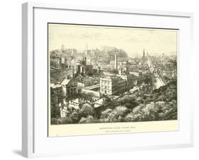 Edinburgh, from Calton Hill-null-Framed Giclee Print