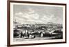 Edinburgh from Warriston Cemetery 1843-null-Framed Giclee Print