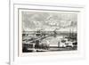 Edinburgh: Granton Harbour and Pier-null-Framed Giclee Print