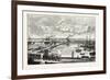 Edinburgh: Granton Harbour and Pier-null-Framed Giclee Print