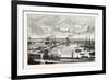 Edinburgh: Granton Harbour and Pier-null-Framed Giclee Print