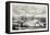 Edinburgh: Granton Harbour and Pier-null-Framed Stretched Canvas