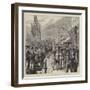 Edinburgh Illustrated, Princes Street in the Season-null-Framed Giclee Print