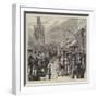 Edinburgh Illustrated, Princes Street in the Season-null-Framed Giclee Print