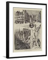 Edinburgh Illustrated-Henry William Brewer-Framed Giclee Print