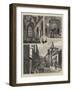 Edinburgh Illustrated-null-Framed Giclee Print