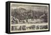 Edinburgh Illustrated-null-Framed Stretched Canvas