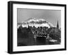 Edinburgh in the Snow-null-Framed Photographic Print