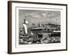 Edinburgh: Leith Harbour About 1700-null-Framed Giclee Print