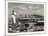 Edinburgh: Leith Harbour About 1700-null-Mounted Giclee Print