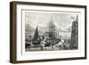 Edinburgh: Leith Pier and Harbour 1798-null-Framed Giclee Print