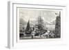 Edinburgh: Leith Pier and Harbour 1798-null-Framed Giclee Print