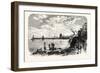 Edinburgh: Leith Pier from the West 1775-null-Framed Giclee Print