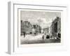 Edinburgh: Leith Walk from Gayfield Square Looking South-null-Framed Giclee Print