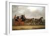 Edinburgh-London Royal Mail-D Dally-Framed Giclee Print