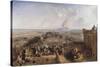 Edinburgh Old and New (Panel)-David Octavius Hill-Stretched Canvas