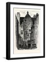 Edinburgh: Old House in Water's Close 1879 Leith-null-Framed Giclee Print