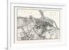 Edinburgh: Plan of Leith 1883-null-Framed Giclee Print