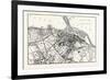 Edinburgh: Plan of Leith 1883-null-Framed Giclee Print