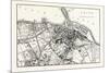 Edinburgh: Plan of Leith 1883-null-Mounted Giclee Print