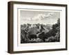 Edinburgh: Roslin Castle and Glen-null-Framed Giclee Print