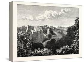 Edinburgh: Roslin Castle and Glen-null-Stretched Canvas