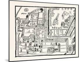 Edinburgh: Rough Sketch of the Kirk-Of-Field February 1567 Taken Hastily for the English Court-null-Mounted Giclee Print