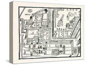 Edinburgh: Rough Sketch of the Kirk-Of-Field February 1567 Taken Hastily for the English Court-null-Stretched Canvas