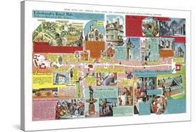 Edinburgh's Royal Mile-Peter Jackson-Stretched Canvas