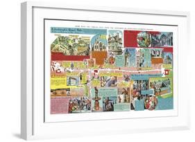 Edinburgh's Royal Mile-Peter Jackson-Framed Giclee Print
