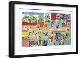 Edinburgh's Royal Mile-Peter Jackson-Framed Giclee Print