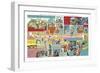 Edinburgh's Royal Mile-Peter Jackson-Framed Giclee Print