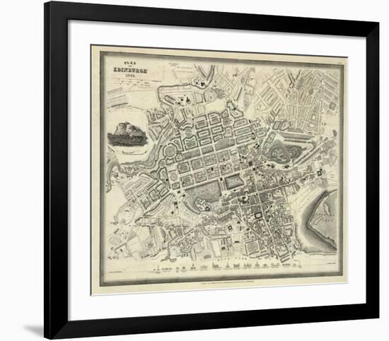 Edinburgh, Scotland, c.1844-null-Framed Art Print