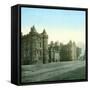 Edinburgh (Scotland), Facade of Holyrood Palace-Leon, Levy et Fils-Framed Stretched Canvas