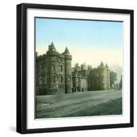 Edinburgh (Scotland), Facade of Holyrood Palace-Leon, Levy et Fils-Framed Photographic Print