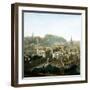 Edinburgh (Scotland), Panorama Westward-Leon, Levy et Fils-Framed Photographic Print