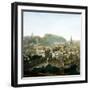 Edinburgh (Scotland), Panorama Westward-Leon, Levy et Fils-Framed Photographic Print