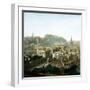 Edinburgh (Scotland), Panorama Westward-Leon, Levy et Fils-Framed Photographic Print