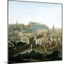 Edinburgh (Scotland), Panorama Westward-Leon, Levy et Fils-Mounted Photographic Print