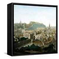 Edinburgh (Scotland), Panorama Westward-Leon, Levy et Fils-Framed Stretched Canvas