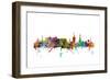 Edinburgh Scotland Skyline-Michael Tompsett-Framed Art Print