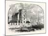 Edinburgh: Signal Tower Leith Harbour 1829-null-Mounted Giclee Print