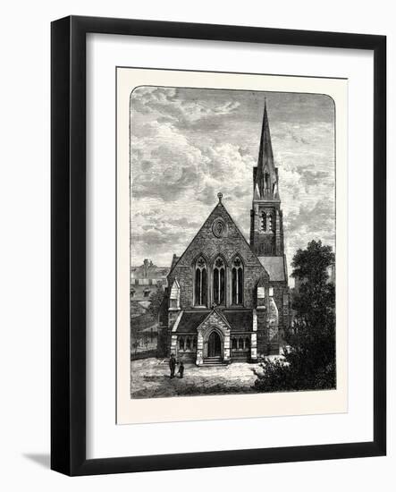 Edinburgh: St. James's Episcopalian Church 1882 Leith-null-Framed Giclee Print