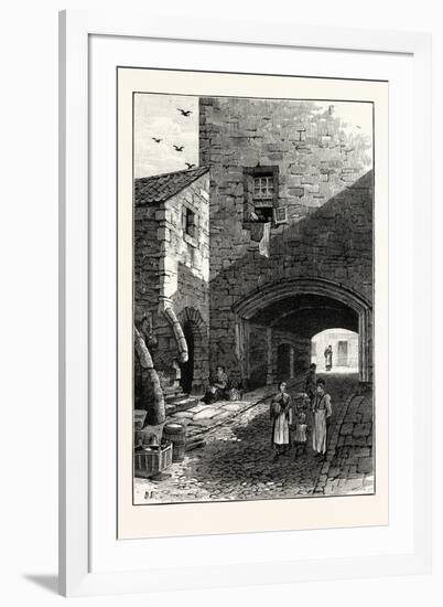 Edinburgh: the Citadel Port Leith-null-Framed Giclee Print