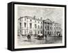 Edinburgh: the Exchange Buildings Leith-null-Framed Stretched Canvas