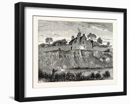 Edinburgh: the House of the Logans of Restalrig Loch End-null-Framed Giclee Print