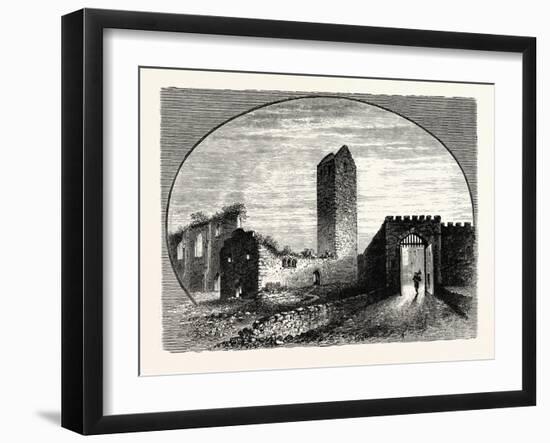 Edinburgh: the Kirk-Of-Field the Kirk of St. Mary-In-The-Fields-null-Framed Giclee Print